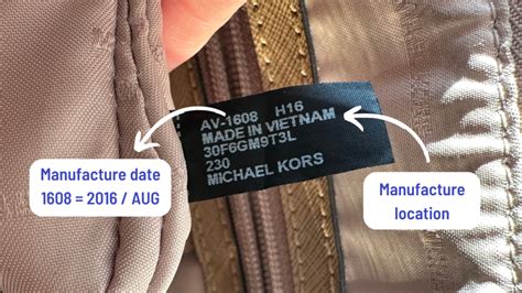 how to tell if michael kors bag is real|michael kors serial number checker.